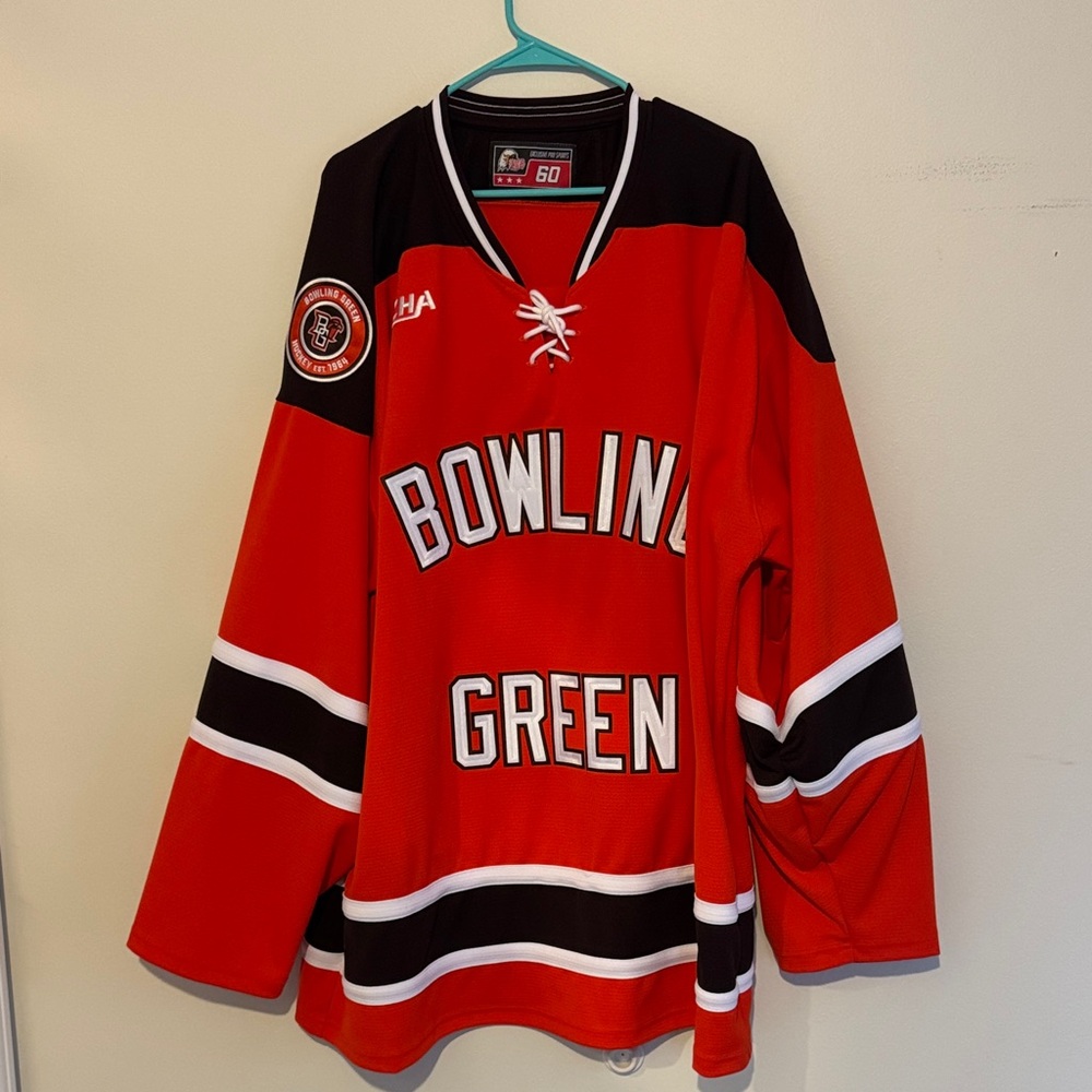 Men’s Bowling Green State University Hockey Jersey